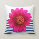 Search for hot pink and navy cushions Flower