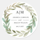 Search for green monogram stickers Wreath