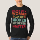 Search for shattered clothing Woman