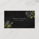 Search for gothic business cards Roses