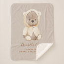 Search for gender neutral blankets Birth stats