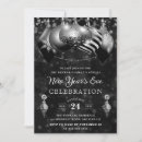 Search for new years eve christmas invitations Glitter