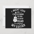 Search for music 1st birthday invitations Guitar