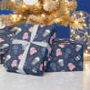 Search for pink and blue christmas wrapping paper Pattern