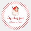 Search for retro santa stickers Red