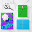 Search for peacock blue wrapping paper Geometric