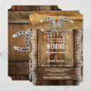 Search for country western lace wedding invitations Burlap and lace