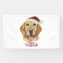 Search for funny christmas banners Puppy
