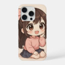 Search for cute chibi girls iphone cases Kawaii