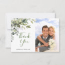 Search for eucalyptus wedding thank you cards Modern