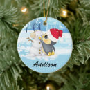 Search for snowman christmas tree decorations winter