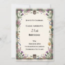 Search for celtic birthday invitations Green