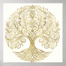 Search for gold tree of life posters Spiritual