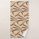 Search for geometric bath towels Gold