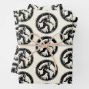 Search for bigfoot wrapping paper Sasquatch