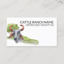 Search for bulls business cards Cow