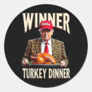 Search for funny dinner stickers Donald