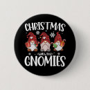 Search for funny gnome badges Xmas
