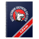 Search for german shepherd dog notebooks Germany
