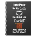 Search for crochet notebooks Funny