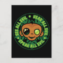 Search for hear no evil postcards Monkey