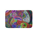 Search for neon bath mats Psychedelic