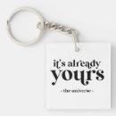 Search for law of attraction key rings Manifestation