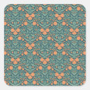 Search for art nouveau pattern stickers Vintage floral pattern