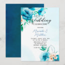 Search for peach teal wedding invitations Watercolor