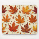 Search for maple leaves mouse mats Brown