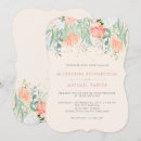 Search for sage green and peach wedding invitations Modern