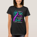 Search for suicide in memory tshirts Purple