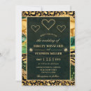 Search for safari wedding invitations Gold