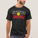 Search for aboriginal flag tshirts Was