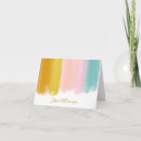 Search for brush strokes note cards Girly