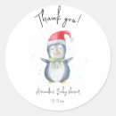 Search for cute penguins stickers Watercolor