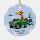 Search for giraffe christmas tree decorations Zoo animals