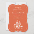 Search for whimsical rehearsal dinner invitations Wine