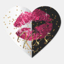 Search for gold glitter hearts stickers Black