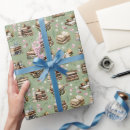 Search for antique book wrapping paper Books