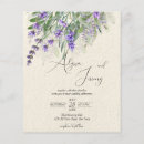 Search for lavender 4x5 invitations Rustic