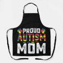 Search for autism awareness aprons Month
