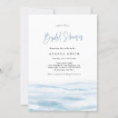 Search for coastal bridal shower invitations Summer