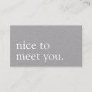 Search for greeting business cards Minimalist