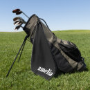Search for modern trendy golf towels Minimalist