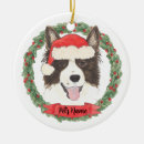 Search for border collie christmas tree decorations Dog mum