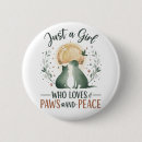 Search for funny cat design badges Women