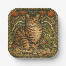 Search for vintage cat plates Botanical