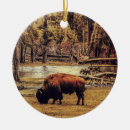 Search for bison christmas tree decorations Animal