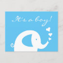 Search for elephant birth announcement cards Cute
